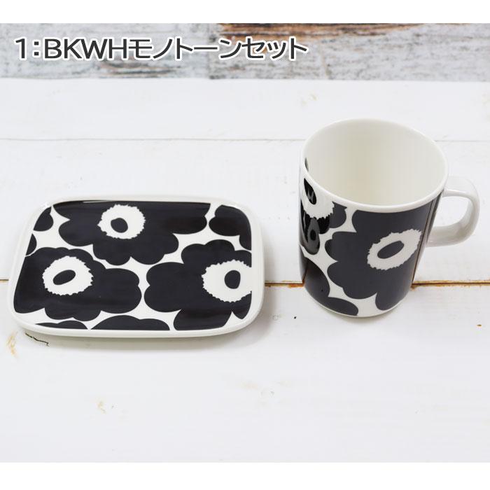 marimekko（マリメッコ） ギフトセット スクエアプレート マグカップ