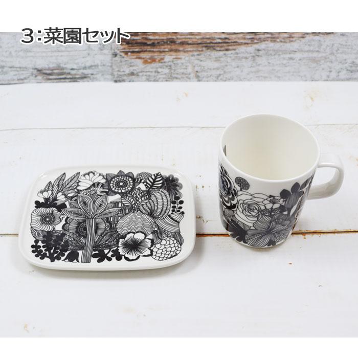 marimekko（マリメッコ） ギフトセット スクエアプレート マグカップ