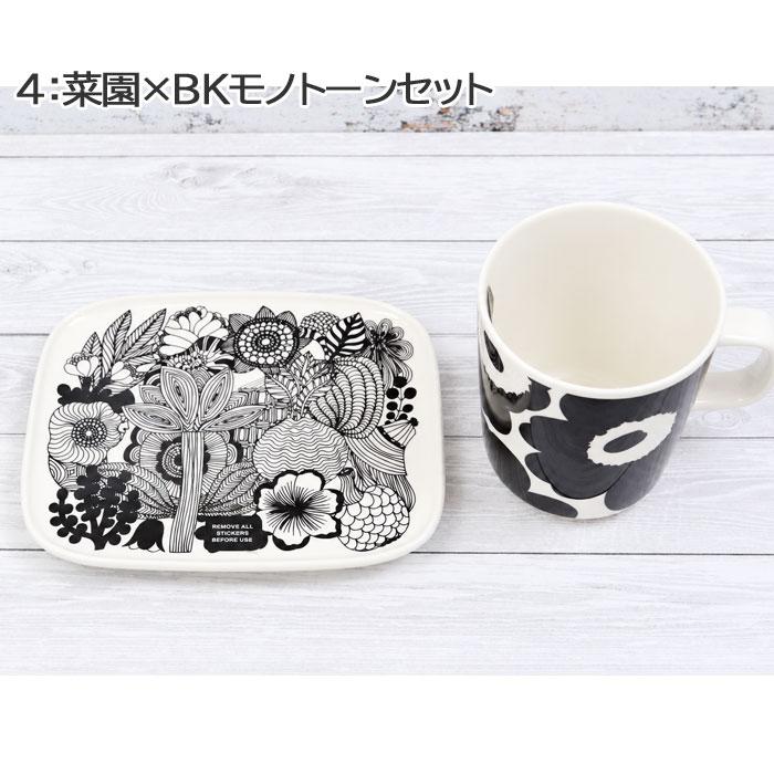 marimekko（マリメッコ） ギフトセット スクエアプレート マグカップ