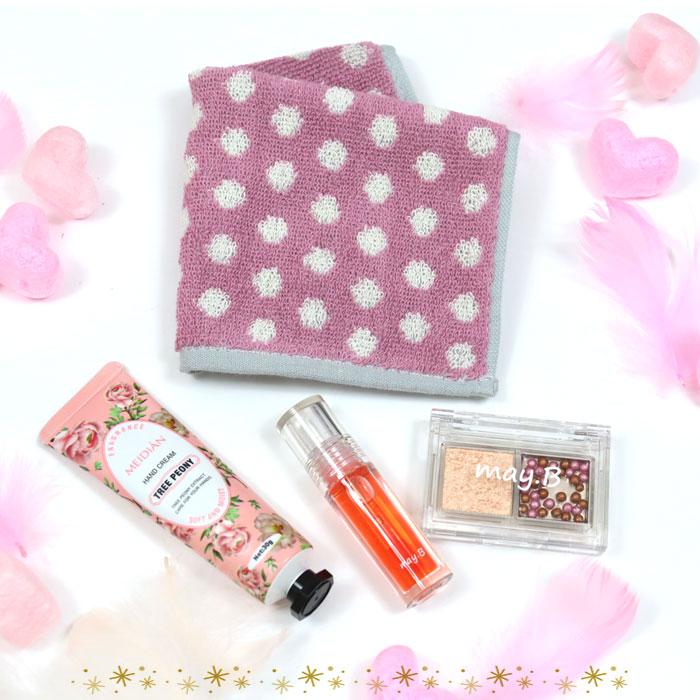 ときめきカップ スイーツ風 4点 ギフトセット ミニタオル オイルリップ