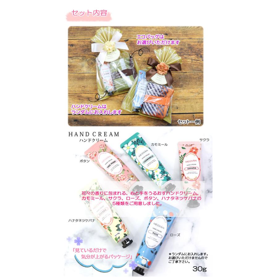 ギフトセット エコバッグ ハンドクリーム 2点 ちょこっとエコバッグ お