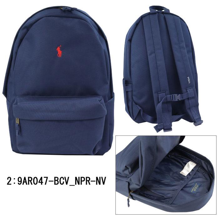 ポロ ラルフローレン ジュニア バッグ リュック ワンポイント 9AR047 BCV G9O リュックサック POLO RALPH LAUREN  ab-60365｜store-goods｜03