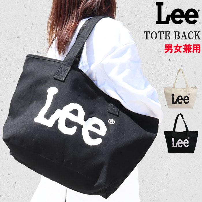 Lee（リー） バッグ BIGロゴ 0425931 肩掛け キャンバス トートバッグ