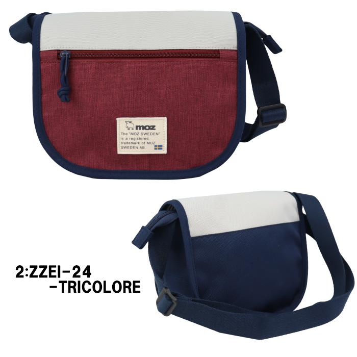 moz フラップミニショルダー ZZEI-24 トリコロール moz（モズ） ショルダーバッグ バッグ フラップミニショルダー ZZEI-24