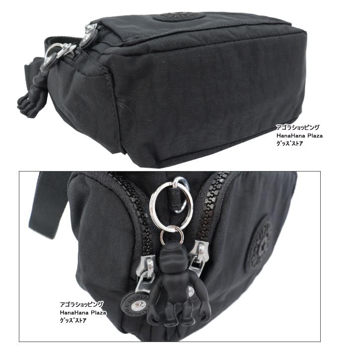 Kipling ブラックポーチ モンキー付き Kipling ブラックポーチ モンキー付き - メルカリ