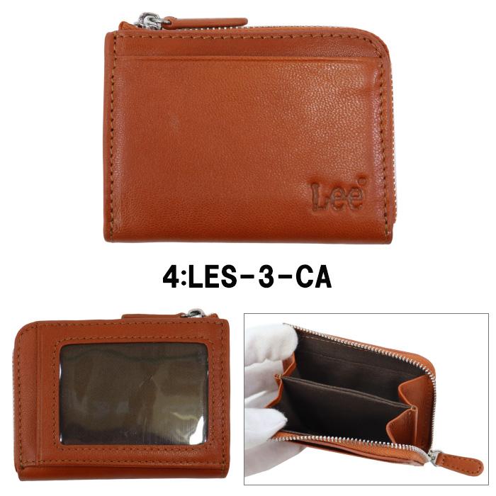 Lee（リー） 財布 LES-3 ウォレット 山羊革 本革 メンズ ゴートレザー