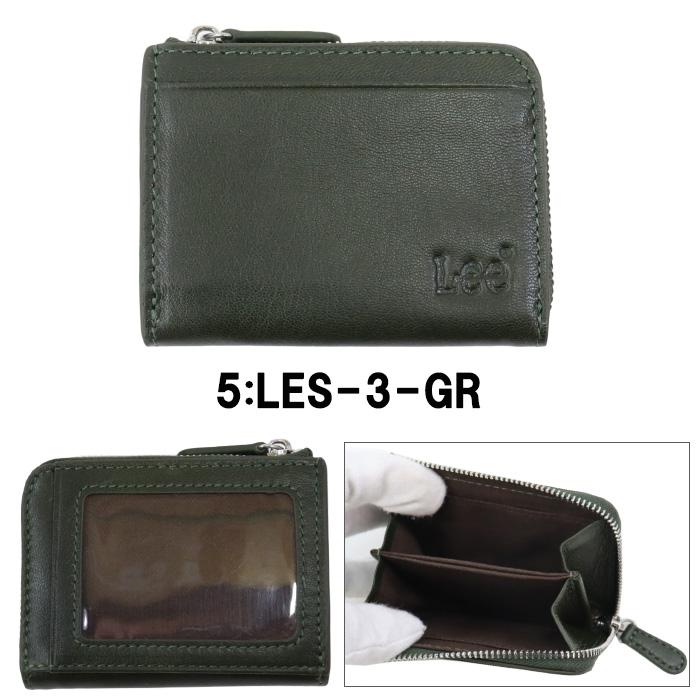 Lee（リー） 財布 LES-3 ウォレット 山羊革 本革 メンズ ゴートレザー