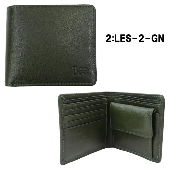 りりー Lee（リー） 財布 Leather Wallet/牛革 レザー ウォレット/二つ折り