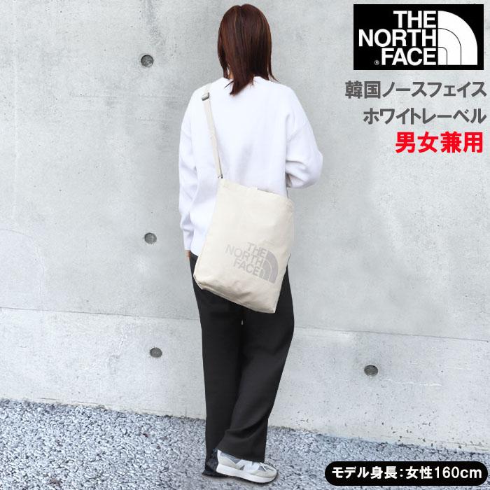韓国ノースフェイス　2WAY ショルダー　白　トートバッグ　ラージ　L　クリーム 韓国ノースフェイスの2wayバッグでおしゃれに！ 韓国ノースフェイス