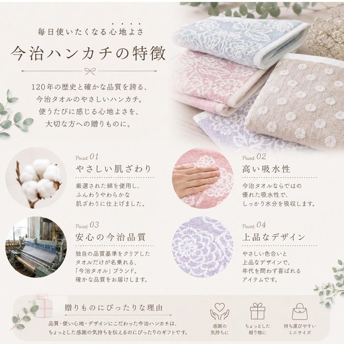 今治タオル（imabari towel） 今治 ミニハンカチ タオルハンカチ 20