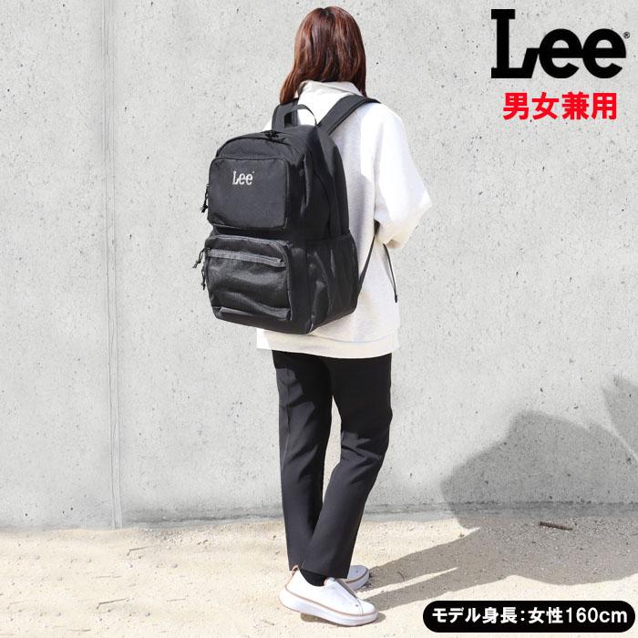 ブラックバックパックリュック Lee（リー） バッグ 0426088 BLACK Lee リュック バックパック 多機能