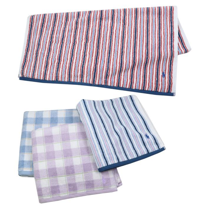 RALPH LAUREN チェック柄バスタオルセット RALPH LAUREN HOME（ラルフ ローレン ホーム） 並行輸入品 ギフト