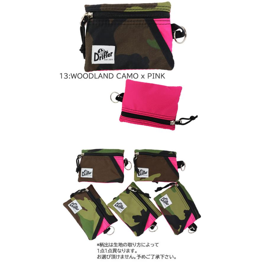 Drifter（ドリフター） 並行輸入品 ポーチ V0230 ダブルファスナー