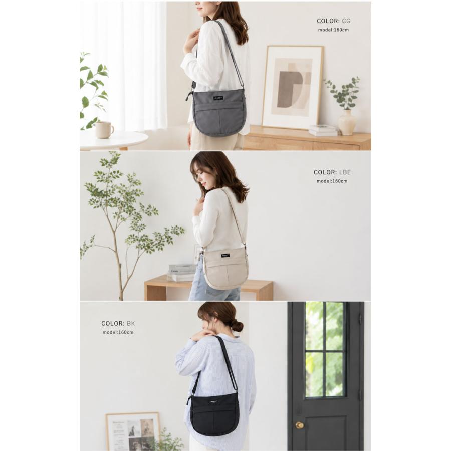 platyplus プラティプラス マットツイル半月ショルダー ショルダー
