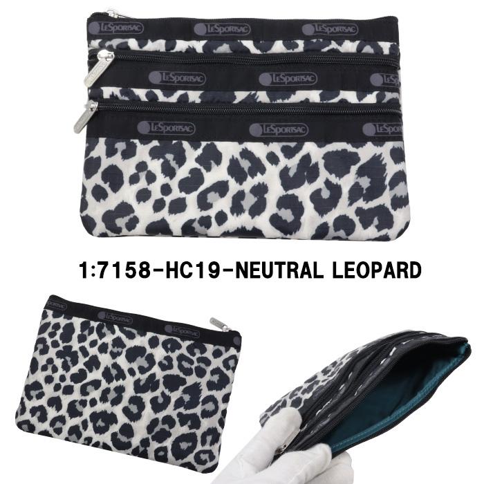 LeSportsac（レスポートサック） 並行輸入品 ポーチ 7158 3ZIP