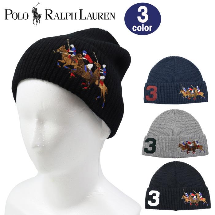 ポロ ニットキャップ ニット帽 帽子 PC1449 polo match beanie ポロマッチビーニー 冬 ウインター POLO RALPH LAUREN  男女兼用 ab-61069 POLO RALPH LAUREN（ポロ・ラルフローレン） ポロ ニットキャップ