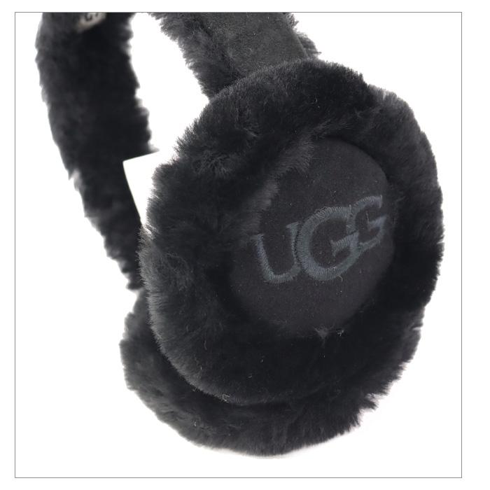 並行輸入】UGG アグ イヤーマフ 20955 シープスキン エンブロイダリー