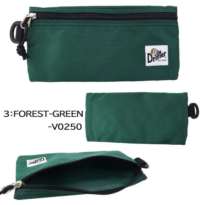 Drifter（ドリフター） 並行輸入品 ペンケース ファスナーポーチ V0250
