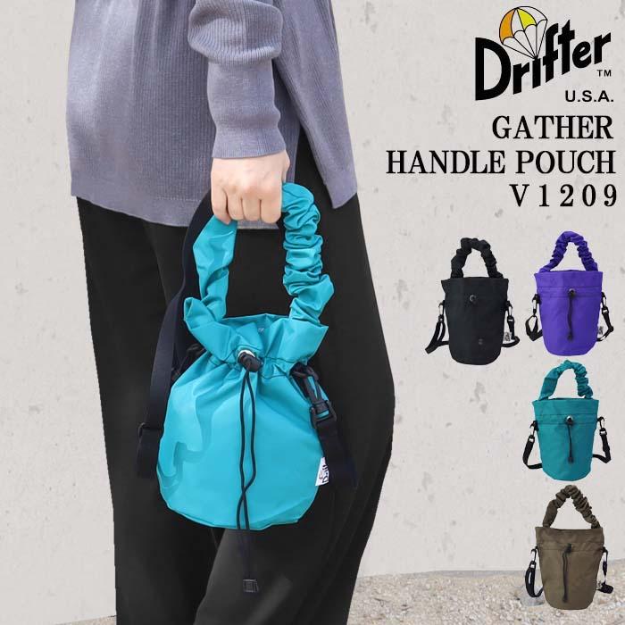 Drifter（ドリフター） 並行輸入品 バッグ V1209 GATHER HANDLE POUCH