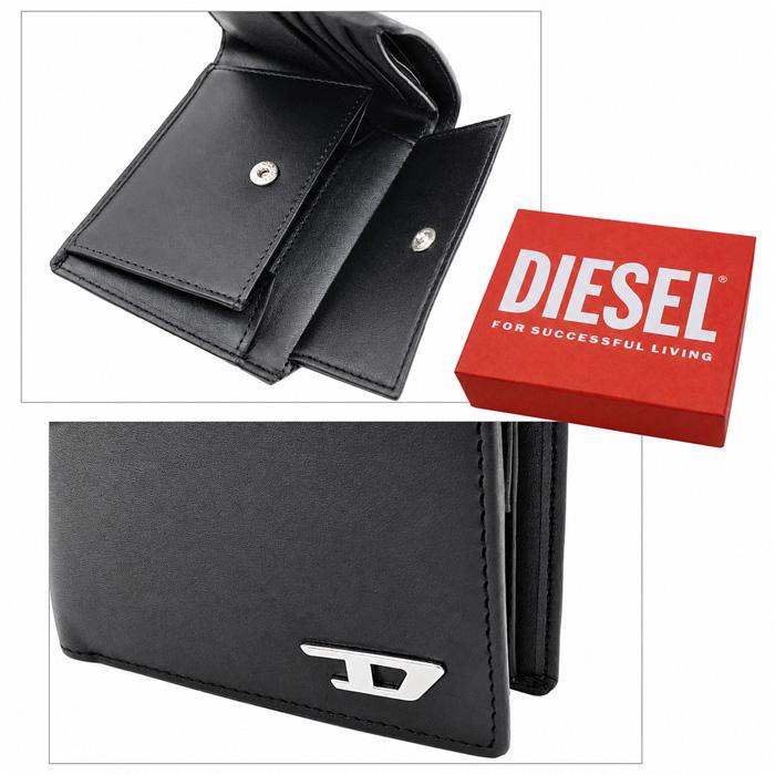 DIESEL（ディーゼル） 二つ折り財布 X08844 P9181 T8013 メンズ