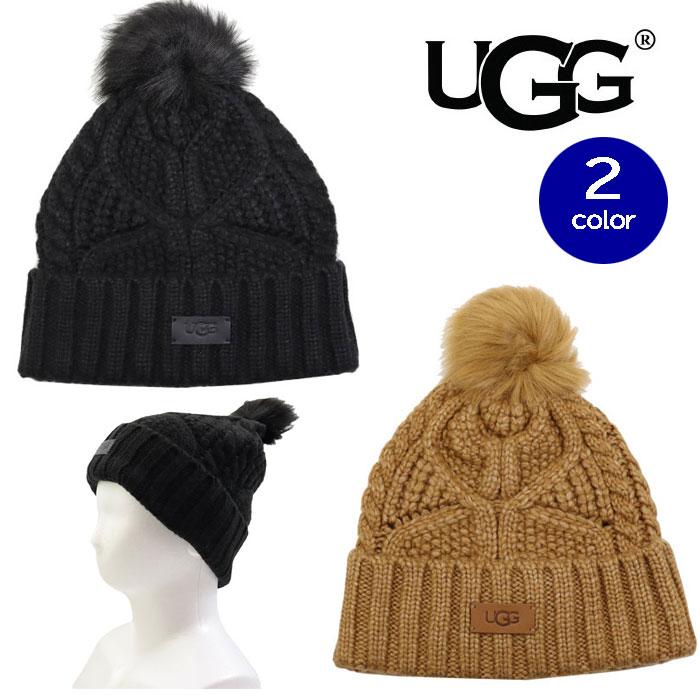 並行輸入品 UGG アグ ニット帽 ニットキャップ 100819 Cable Beanie