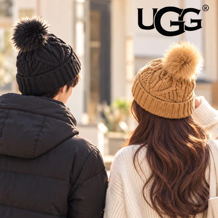 並行輸入品 UGG アグ ニット帽 ニットキャップ 100819 Cable Beanie