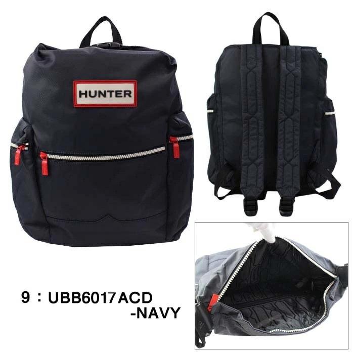 HUNTER ハンター バッグ リュック UBB6017ACD サイドファスナー HUNTER ハンター バッグ リュック UBB6017ACD サイドファスナー