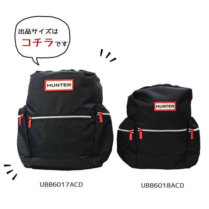 HUNTER ハンター バッグ リュック UBB6017ACD サイドファスナー HUNTER ハンター バッグ リュック UBB6017ACD サイドファスナー