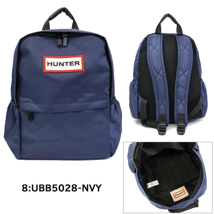 ❇︎極美品❇︎ HUNTER 高級レザー バックパック ラージサイズ ネイビー 撥水 HUNTER（ハンター） リュック メンズ レディース バックパック