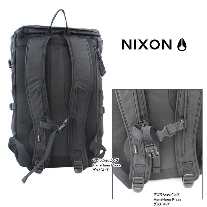 ニクソン リュック C2821 NIXON Scripps II Backpack ALL BLACK スクリップス バックパック デイバッグ リュックサック バッグ 男女兼用 ag2002