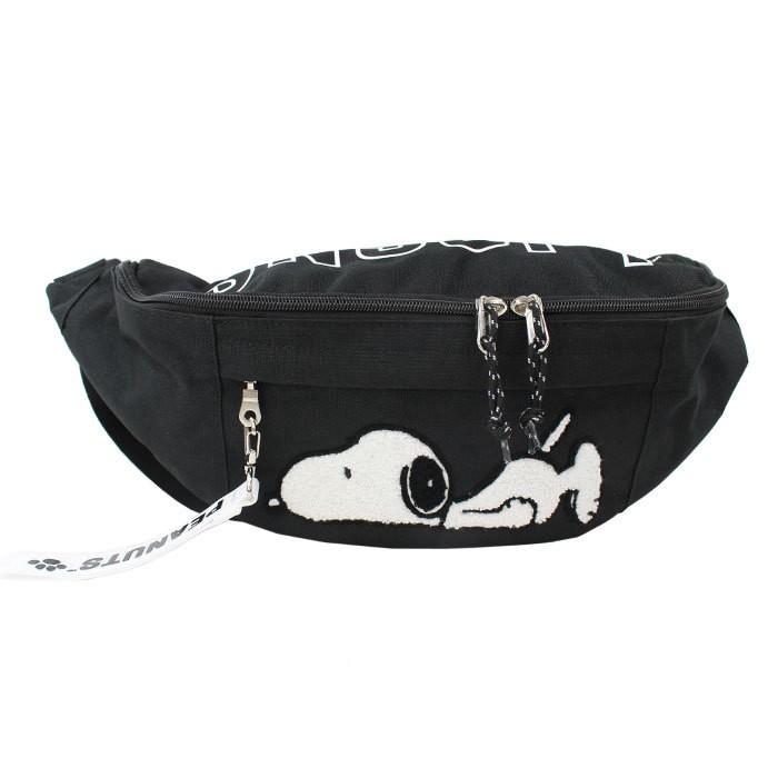 ファミリア スヌーピー peanuts ミニウエストポーチ昭和レトロ 美品