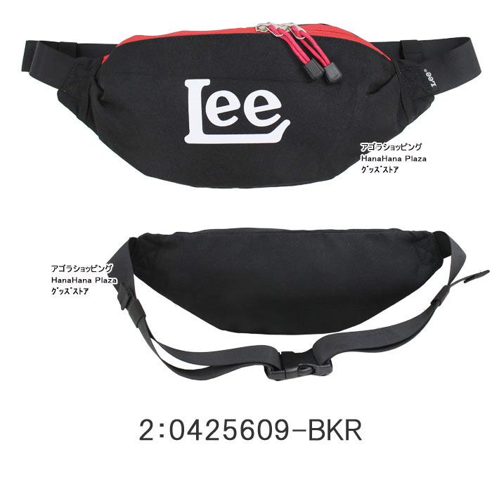 Lee（リー） バッグ 0425609 Lee ロゴプリント ウエストバッグ ヒップ