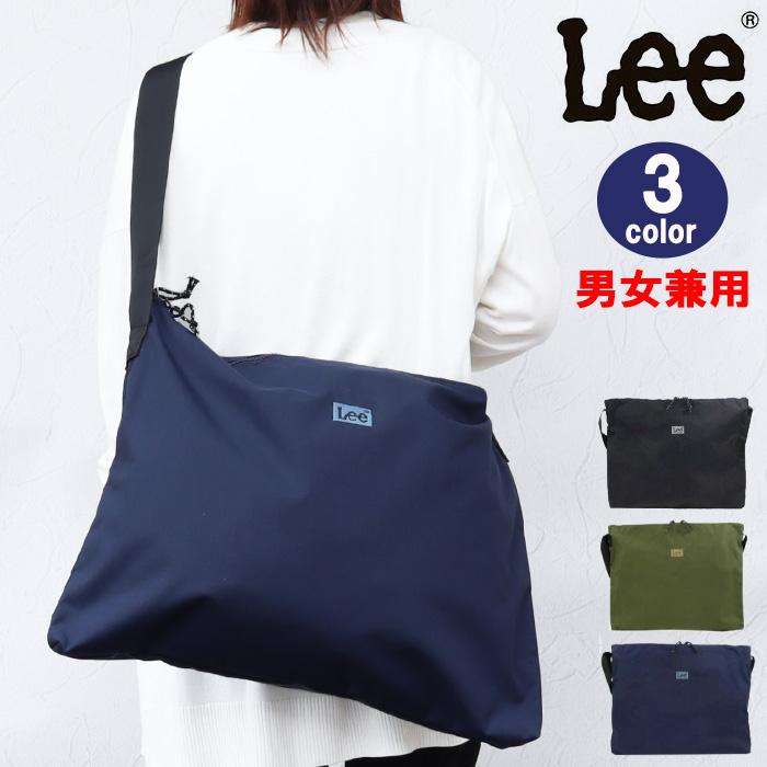 Lee（リー） バッグ 0425600 Lee 撥水 ビッグ ショルダーバッグ 斜め