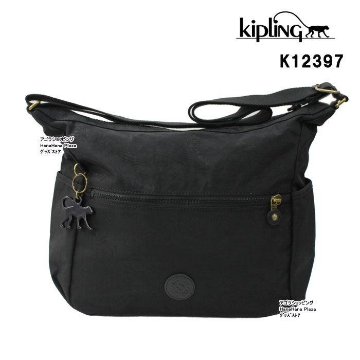 キプリング Kipling バッグ K12397 ショルダー ALENYA BP BLACK LEAF 