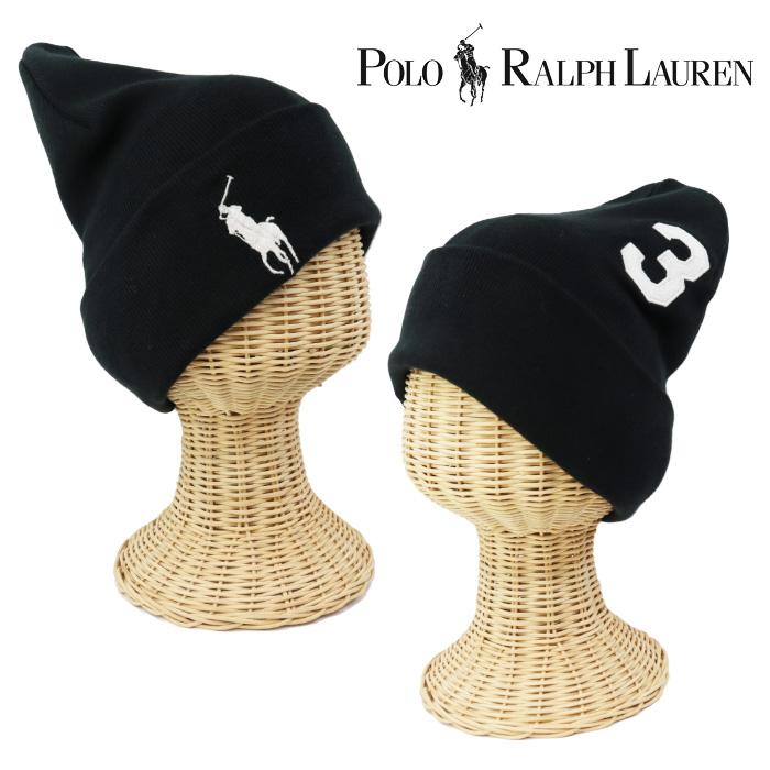 POLO RALPH LAUREN ポロ ラルフローレン ニット帽 PC1199 BLACK POLO RALPH LAUREN ポロ ラルフローレン ニット帽 PC1199 BLACK