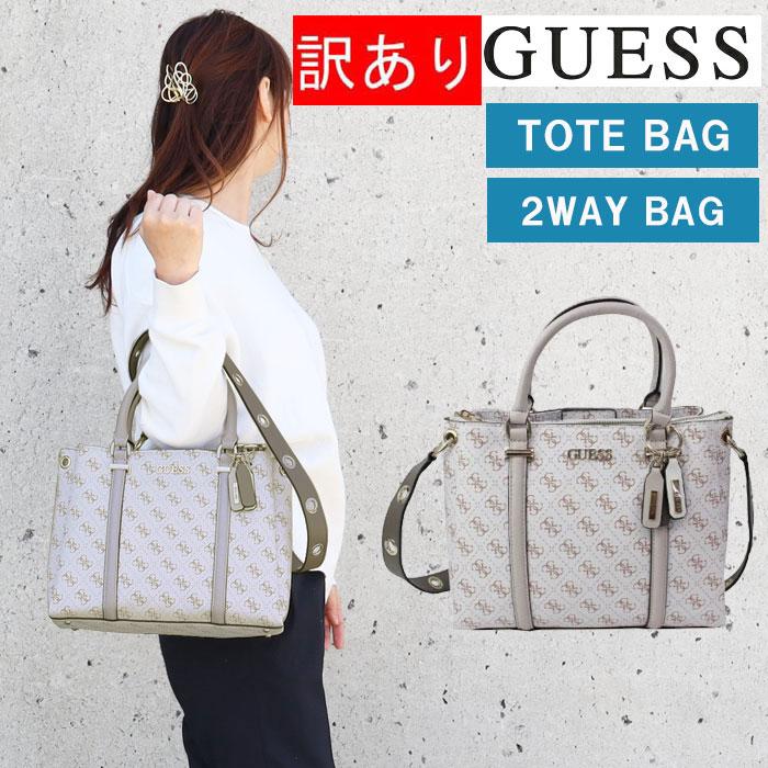 GUESS（ゲス） 訳あり返品不可 cc-3230 バッグ SG812406 WHITE MULTI 