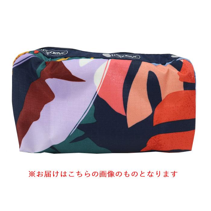 【訳あり返品不可】【ポスト投函可】cc-3417 レスポートサック ポーチ 6511 E633 VIBRANT LEAVES LeSportsac メイクポーチ レスポ｜store-goods｜02