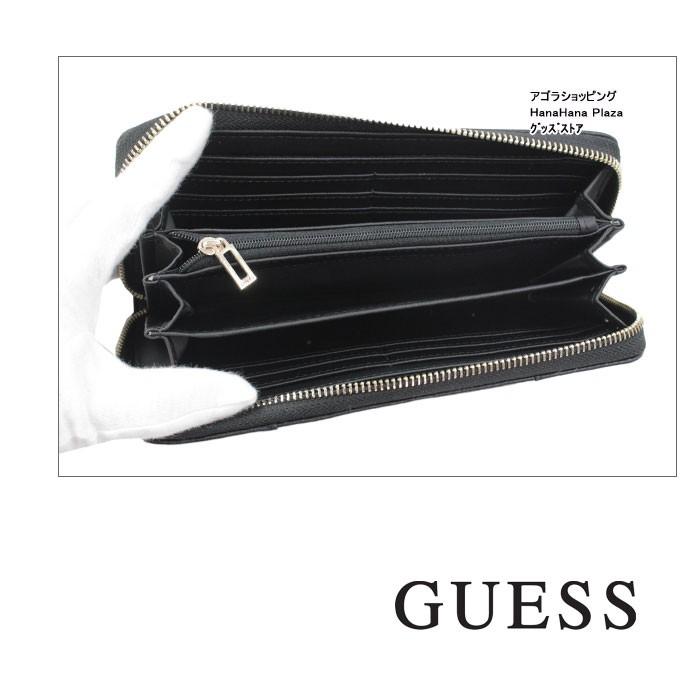 GUESS（ゲス） 訳あり返品不可 cc-4327 財布 VG717646 BLACK ラウンド