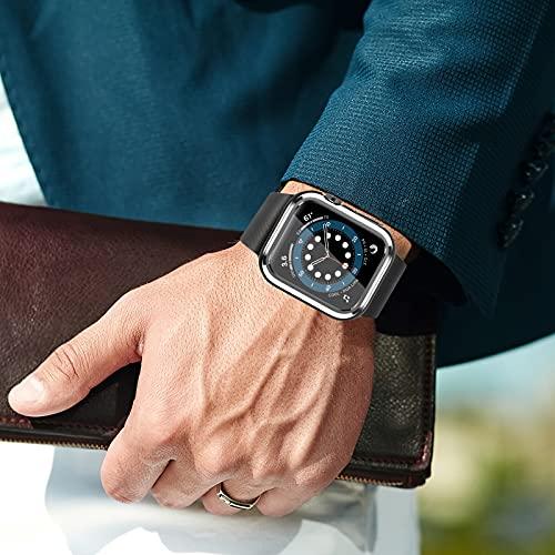 KIMOKU コンパチブル Apple Watch ケース Series SE2/SE/9/8/7/6/5/4 40mm PC+TPE材質 保護ケース 高耐久 耐衝撃 コンパチブルアップルウォッチ ケー｜store-hana｜06