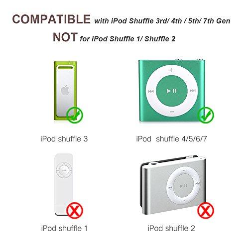 【令和6年新登場】 iPod shuffle 充電 ケーブル 純正 iPod Shuffle 3/4/5/6/7世代 専用 USB ケーブル 3.5mm データ転送 同期 2本セット ホワイト｜store-hana｜05