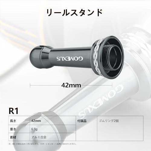 ゴメクサス R1 リールスタンド 42mm スピニングリール 保護用 シマノ(Daiwa) ダイワ(Daiwa) ルビアス セフィア ツインパワー ストラディック ナスキ｜store-hana｜06