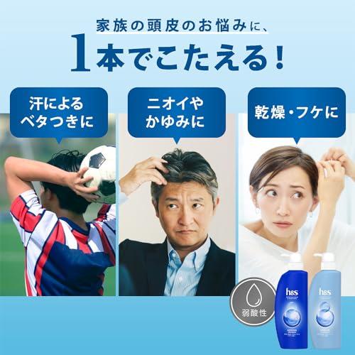 h&s(エイチアンドエス) モイスチャー 薬用シャンプー 詰め替え 超特大 2.2L 大容量 地肌の乾燥・かゆみ・フケとパサつく髪に｜store-hana｜06