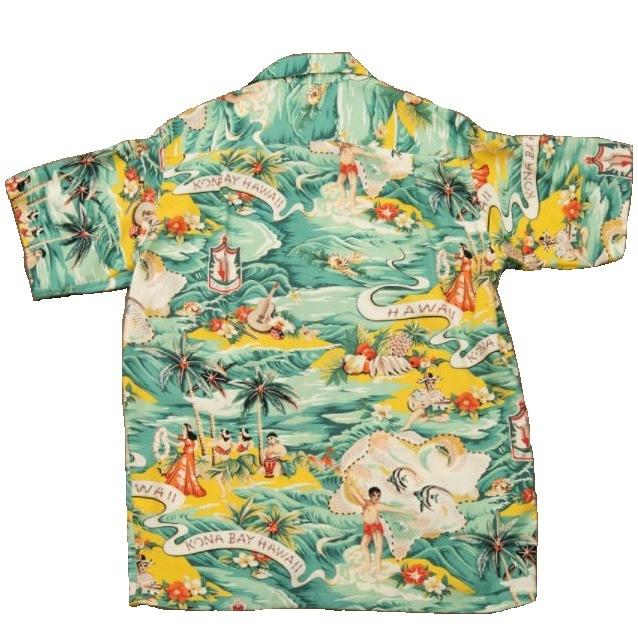 KONA BAY HAWAII（コナベイハワイ） 半袖 アロハシャツ ランドオブ