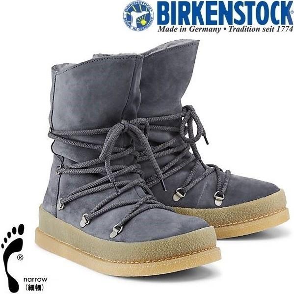 BIRKENSTCK ビルケンシュトック 靴  ビルケン ボアブーツ MASI マジィ 1011031 スエードレザー グラファイト Narrowナロー幅