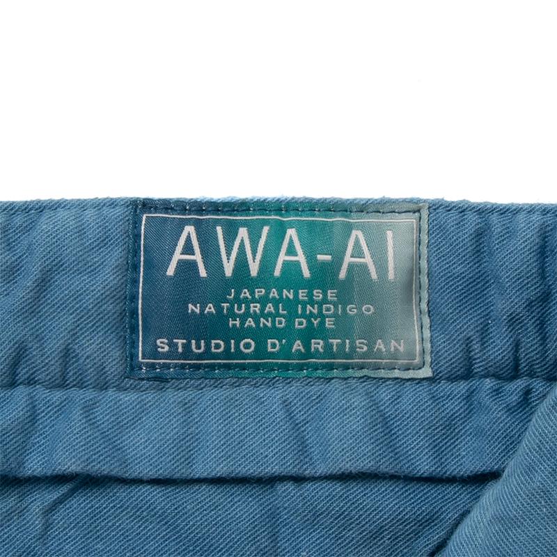 STUDIO D'ARTISAN D'ARTISAN 阿波正藍手染め刺し子ジーンズ 1880 STUDIO D'ARTISAN D'ARTISAN 阿波正藍手染め刺し子ジーンズ 1880