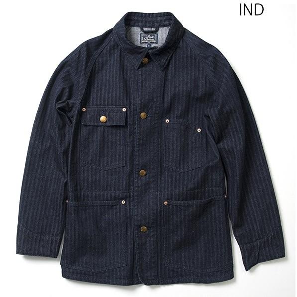 STUDIO D’ARTISAN　ステュディオダルチザンミスターレイルロードヘリンボーンデニムジャケット 4431 カバーオール 通販 レプリカ　アメカジ　デニム　送料無料 