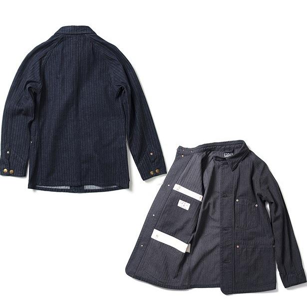 STUDIO D’ARTISAN　ステュディオダルチザンミスターレイルロードヘリンボーンデニムジャケット 4431 カバーオール 通販 レプリカ　アメカジ　デニム　送料無料 