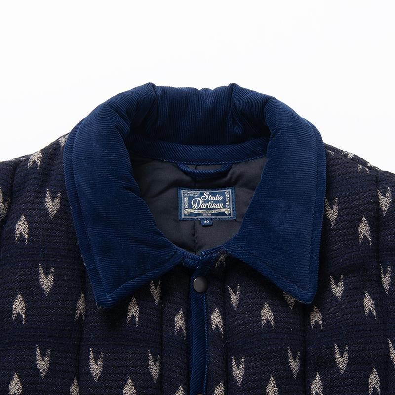 STUDIO D'ARTISAN（ステュディオ・ダ・ルチザン） 矢絣インディゴ