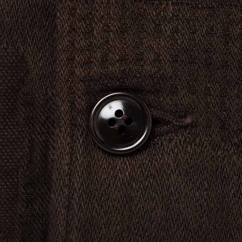 【値引/即購入可】STUDIO D'ARTISAN 奄美泥染め ベスト STUDIO D'ARTISAN（ステュディオ・ダ・ルチザン） ダルチザン 奄美泥