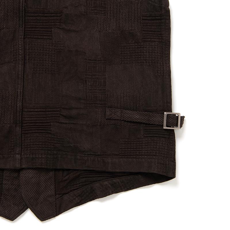 【値引/即購入可】STUDIO D'ARTISAN 奄美泥染め ベスト STUDIO D'ARTISAN（ステュディオ・ダ・ルチザン） ダルチザン 奄美泥